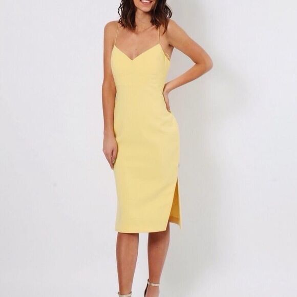 Likely Caprio Dress in Snapdragon Yellow Size 0 - Picture 1 of 6